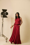 Conjunto Blusa Saia Longa Ruby Red Anne Fernandes