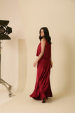 Conjunto Blusa Saia Longa Ruby Red Anne Fernandes
