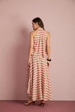 Conjunto Blusa e Saia Listrado Anne Fernandes
