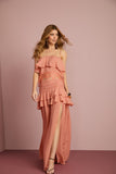 Conjunto Top e Saia Longa Argila Anne Fernandes