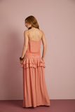 Conjunto Top e Saia Longa Argila Anne Fernandes