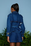 Jaqueta Jeans Pietra Fabulous Agilita