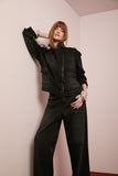 Jaqueta Perfecto Jeans Preta Anne Fernandes