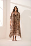 Kaftan com Cinto Resort Animal Print Onça Alphorria