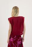Regata Pregas Vermelho Rubi Lucidez