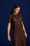 Blusa Malha King Laser Café Voar