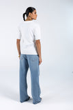 T-Shirt Born Wild Branca Anne Fernandes