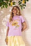 T-Shirt Malha Sole Toscano Purpura Litt