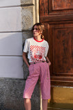T-Shirt Morango Off White Anne Fernandes