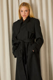 Trench Coat Micaela Preto Fabulous Agilita