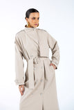 Trench Coat Papelado Bege Anne Fernandes