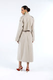 Trench Coat Papelado Bege Anne Fernandes