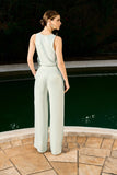 Trijunto Blazer Regata Calça Verde Anne Fernandes