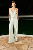 Trijunto Blazer Regata Calça Verde Anne Fernandes