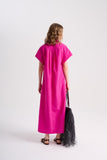 Vestido Chemise Longo com Faixa Alphorria