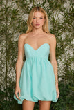 Vestido Curto Blake Azul Sardenha Fabulous Agilita