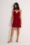 Vestido Curto Cintia Vermelho Aleha