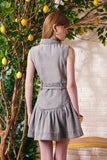 Vestido Curto Jeans Gray Litt