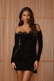 Vestido Curto Karlie Preto Fabulous Agilita