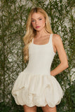 Vestido Curto Manuela Off White Fabulous Agilita