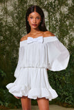 Vestido Curto Melina Off White Fabulous Agilita