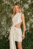 Vestido Curto Paula Off White Fabulous Agilita