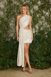 Vestido Curto Paula Off White Fabulous Agilita