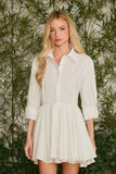 Vestido Curto Romana Off White Fabulous Agilita