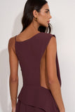 Vestido Longo Alana Marrom Aleha