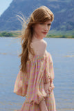 Vestido Longo Babados Xadrez Candy Anne Fernandes
