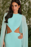 Vestido Longo Bianca Azul Sardenha Fabulous Agilita