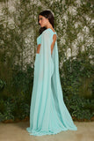 Vestido Longo Bianca Azul Sardenha Fabulous Agilita