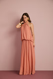 Vestido Longo Blusado Argila Anne Fernandes
