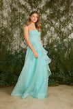 Vestido Longo Bruna Azul Sardenha Fabulous Agilita