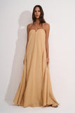 Vestido Longo Catarina Camelo Aleha