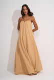 Vestido Longo Catarina Camelo Aleha