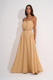 Vestido Longo Catarina Camelo Aleha