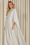 Vestido Longo Clarissa Off White Fabulous Agilita