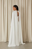 Vestido Longo Clarissa Off White Fabulous Agilita