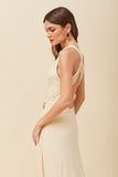 Vestido Longo Cruzado Costas Fluity Voar