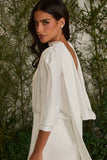 Vestido Longo Diana Off White Fabulous Agilita