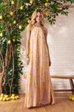 Vestido Longo Estampa Campo di Girasoli Litt