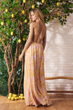 Vestido Longo Estampa Campo di Girasoli Litt