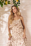 Vestido Longo Estampa Delle Rose Litt
