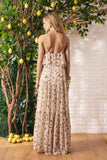Vestido Longo Estampa Delle Rose Litt