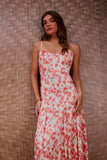 Vestido Longo Estampa Floral Cerejeira Litt