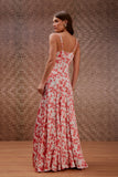 Vestido Longo Estampa Floral Cerejeira Litt