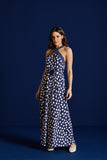 Vestido Longo Fluity Mix Estampas Poás Voar