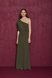 Vestido Longo Fluity Ombro Só Drapeado Voar
