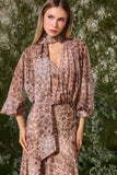 Vestido Longo Giselle Mix Pois Fabulous Agilita